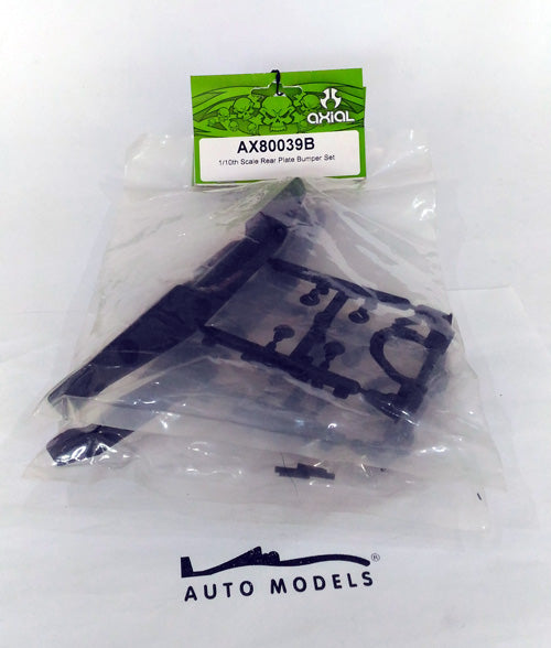 Axial Racing 1/10th Scale Rear Plate Bumper Set