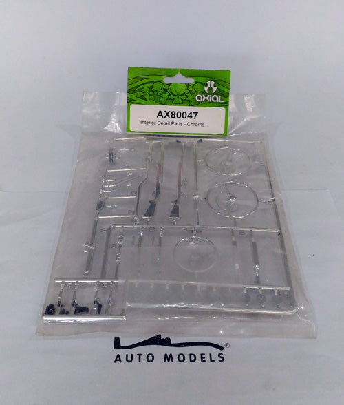 Axial Racing Interior Detail Parts-Chrome