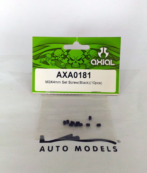 Axial Racing Set Screw M3x4Mm (10)