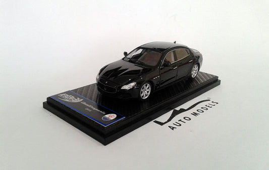 BBR Models Maserati Quattroporte Press Version 2013 Silk Black