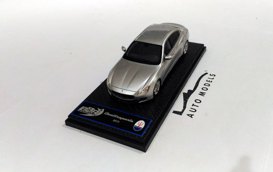 BBR Models Maserati Quattroporte Press Version 2013 SIlver