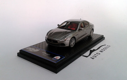 BBR Models Maserati Ghibli 2013 Grigio Silver