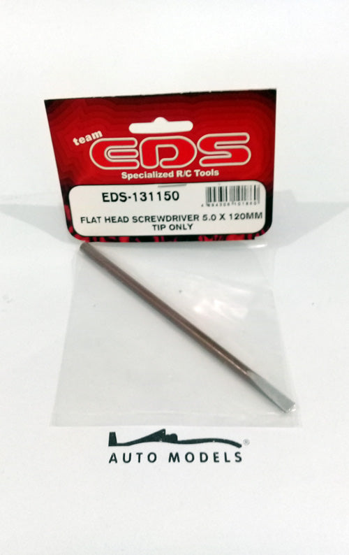 EDS Flat Head Screwdriver 5.0X120mm Tip Only