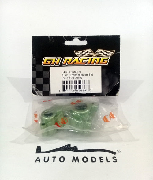 GH Racing Aluminium Transmission Set (green) AX10