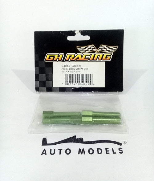 GH Racing Body Mount Set (green) AX10