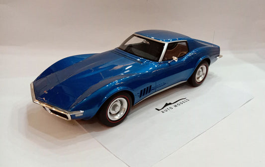 GT Spirit Chevrolet Corvette C3 1968 Blue Metallic