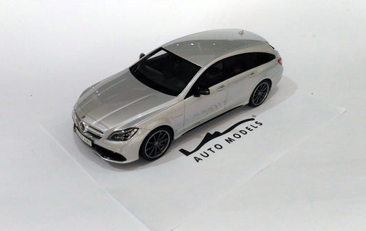 GT Spirit Mercedes Benz CLS 63 AMG Shooting Brake Silver