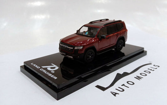 Hobby Japan Toyota Land Cruiser (JA300W) GR Sport Red Black