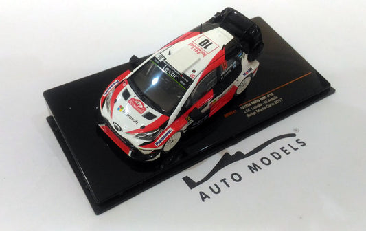 IXO Models Toyota Yaris WRC No.10 Microsoft Rally WM Monte Carlo Latvalla/Anttila