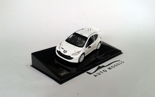 IXO Models Peugeot 207 S2000 2011 rally Spec White