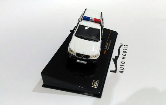 IXO Models Merc-Benz ML 320 2003 ALABAMA Police UNITS White