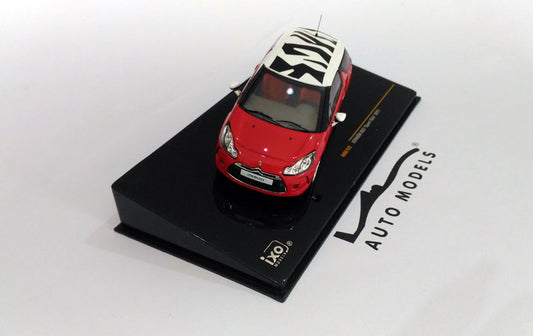 IXO Model Citroen DS3 "Sport Chic" 2011 Red