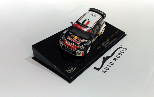 IXO Models Citroen DS3 WRC #1 S.Loeb Rally Du Chablis 2013