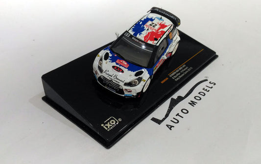 IXO Models Citroen DS3 WRC #22 White