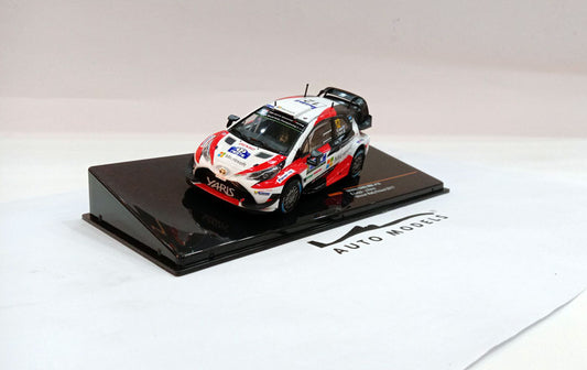 IXO Models Toyota Yaris WRC No.12 Gazoo Racing WRC Rally Finlandia E.Lappi/J.Ferm White Red