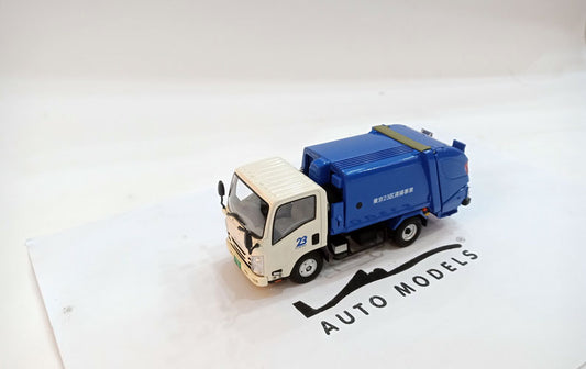 Kyosho Isuzu ELF Clean Car Tokyo 23 White Blue