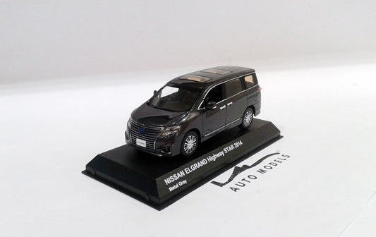 Kyosho Nissan Elgrand Highway Star 2014 Grey