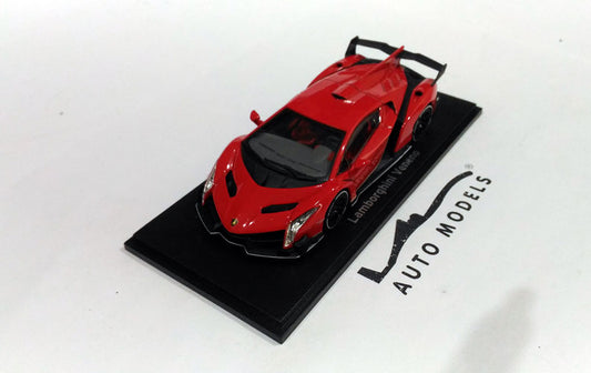 Kyosho Lamborghini Veneno Red White Line