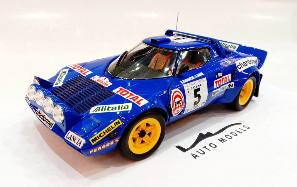 Kyosho Lancia Stratos 1976 Tour De Corse N.5 Blue