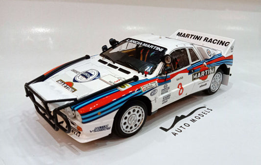 Kyosho lancia Rally 037 1985 Safari N.8