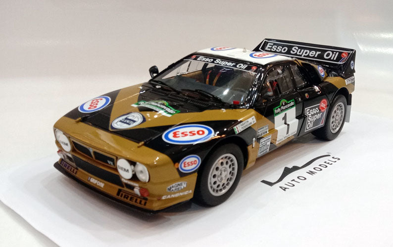 Kyosho Lancia Rally 037 1985 Piancavallo Black