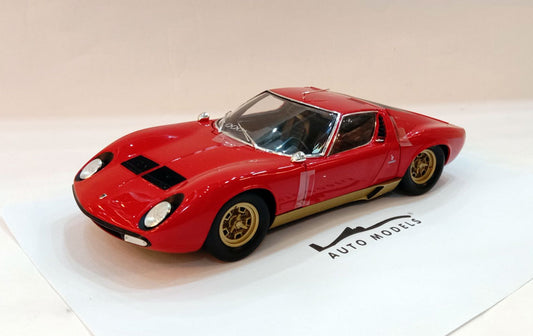 Kyosho Lamborghini Miura P400SV Red Gold