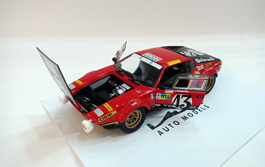 Kyosho De Tomaso pantera GT4 1975 LeMans #43 Red