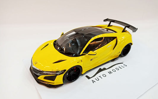 Kyosho Honda NSX Customized Car Yellow