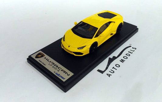 Looksmart Lamborghini Huracan LP 610-4 Close Engine Yellow