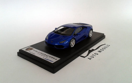 Looksmart Lambnorghini Huracan LP 610-4 Close Engine Blue