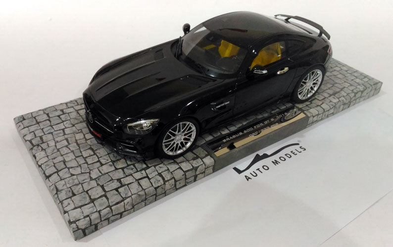 Minichamps Brabus 600 AUF Basis Mercedes Benz AMG GT S 2015 Black