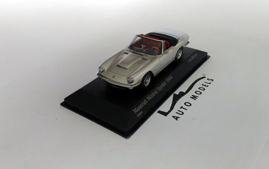 Minichamps Maserati Mistral Spider 1964 Silver