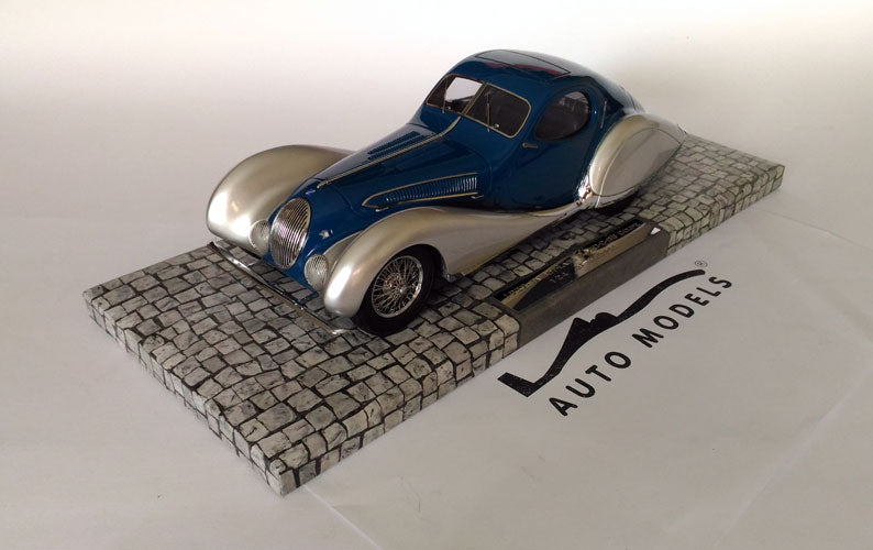 Minichamps Talbot Lago T150-C SS Couple 1937 Blue Silver