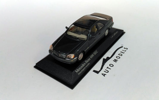 Minichamps Mercedes Benz 600 SEC Coupe (C140) 1992 Green Metallic