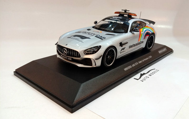 Minichamps Mercedes AMG GT-R 2020 Safety Car Formula 1 2020 Silver