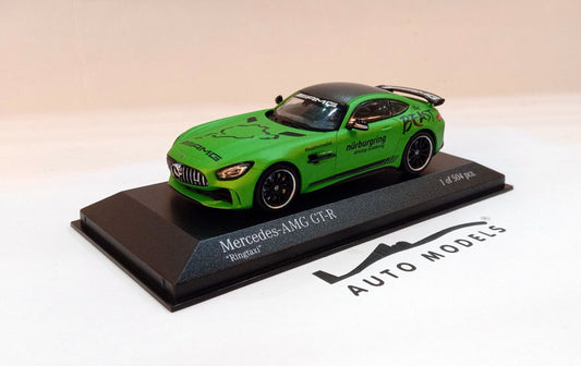 Minichamps Mercedes Benz AMG GT-R 2018 Co-Pilot The Beast Green