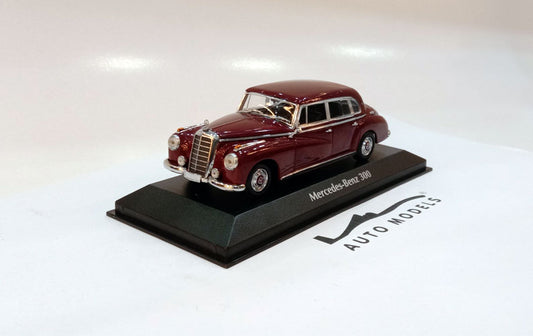 Minichamps Merc-Benz 300 (w186) 1951 Dark Red