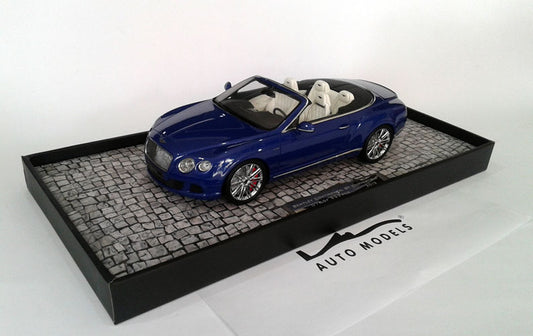 Minichamps Bentley Continental GT Speed Convertible 2013 Blue