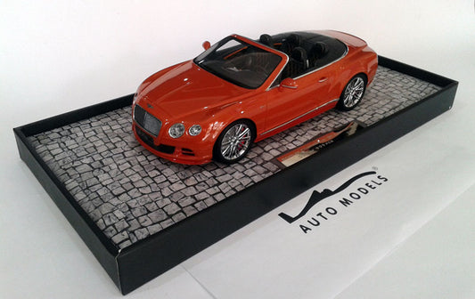 Minichamps Bentley Continental GT Speed Convertible 2015 Orange