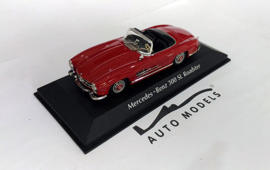 Minichamps Mercedes Benz 300SL Roadster (W198 II) 1955 Dark Red