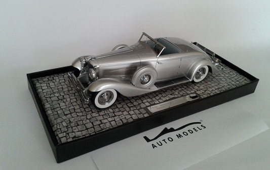 Minichamps Duesenberg SJN (Super Charged) Convertible Coupe 1936 Silver