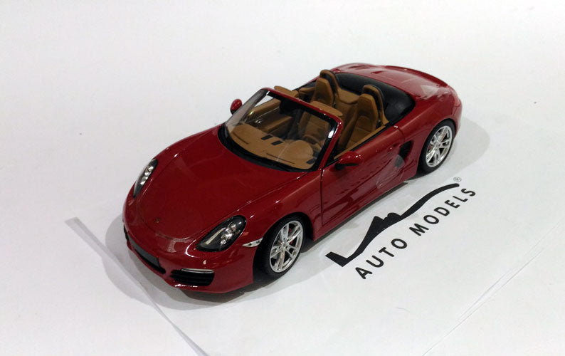 Minichamps Porsche Boxster 981 2012 Red