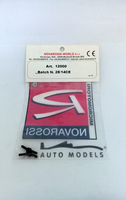 Novarossi Screw Set For Rear Cover M2.6x8mm For 2.1/2.5/3.5/4.66cc