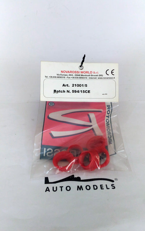 Novarossi Shaped O Ring For Exhaust 3.5cc Of Red Color (Temp 280 C)
