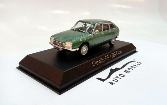 Norev Citroen GS 1200 Club 1973 Silver Green