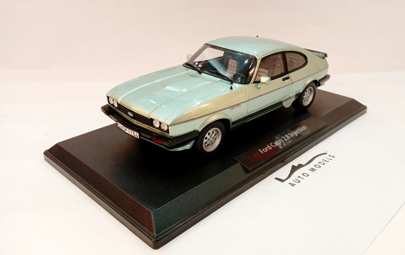 Norev Ford Capri MK.III 2.8 Injection 1982 Crystal Green Metallic