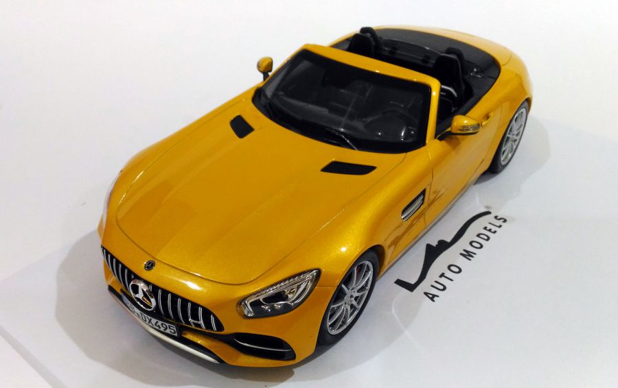 Norev Mercedes AMG GT C Roadster 2017 Yellow