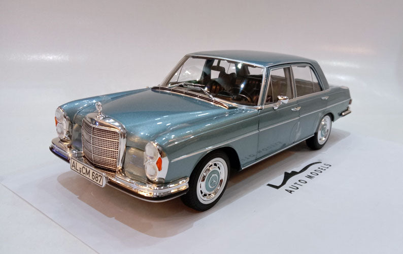 Norev Mercedes Benz 280 SE 1968 Light Blue Metallic