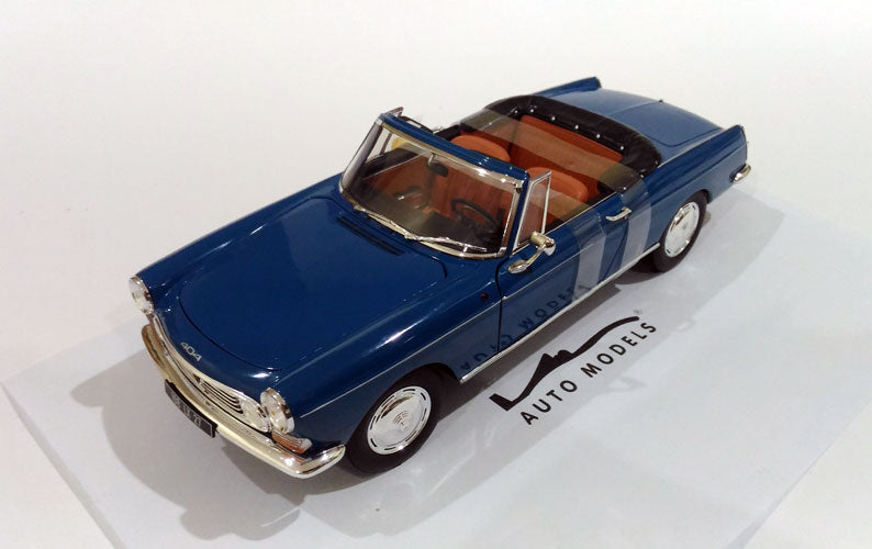 Norev Peugeot 404 Cabriolet 1967 Blue