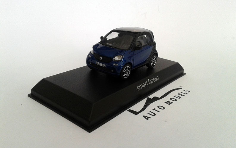 Norev Smart Fortwo 2015 Black Blue